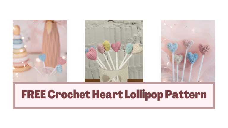 Free pattern “Heart Lollipop”
